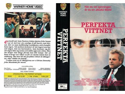 Perfekta Vittnet  VHS  Inst.